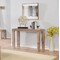 Alaterre Furniture Woodstock Acacia Wood with Metal Inset Media Console Table, Brushed Driftwood ANWO1026 - alternate 7
